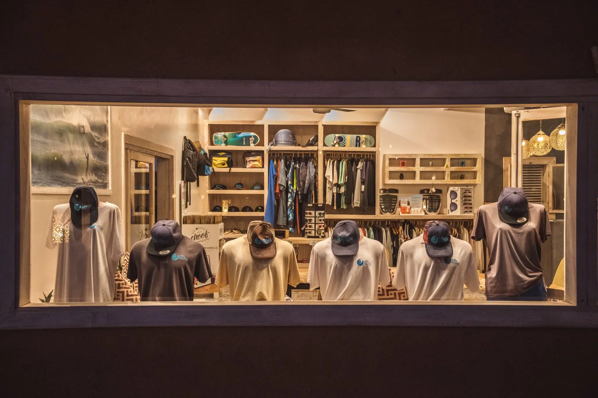 Boutique dans la réception de l'hôtel Dakhla Evasion